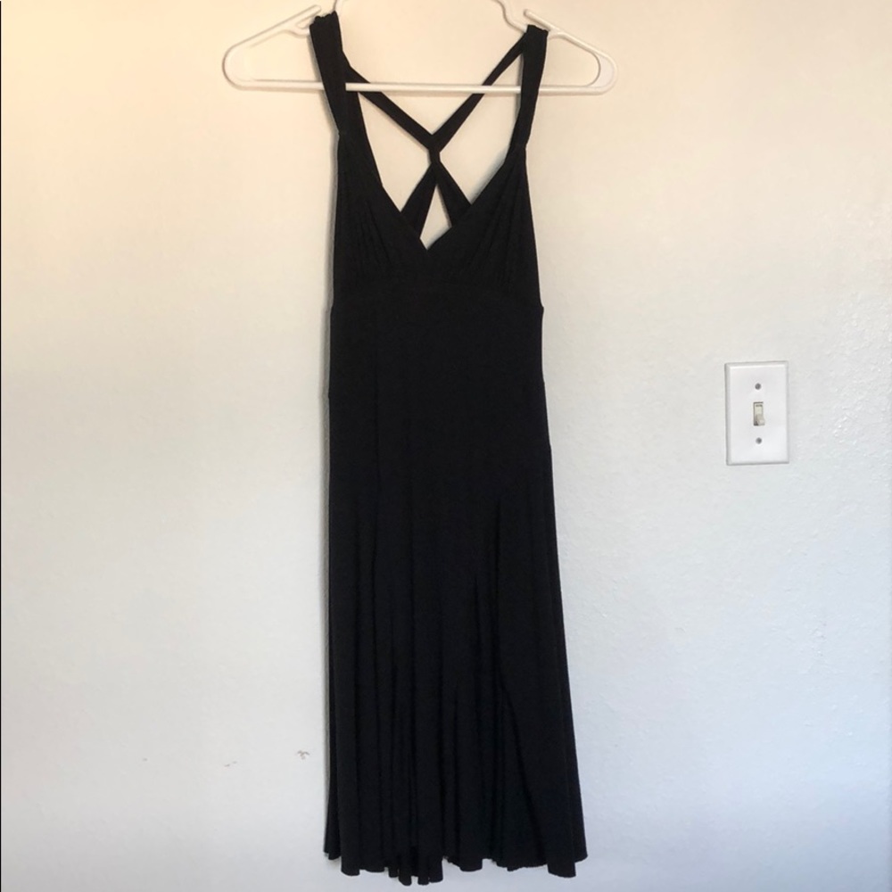 Armani Exchange fitted/flows dress